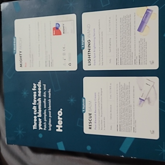 Hero blemish care kit NWT - Picture 2 of 2
